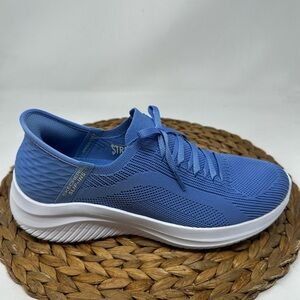 Skechers Slip-ins Ultra Flex 3.0 Sneakers Perwinkle Size 9.5 Women's